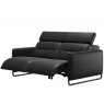 Stressless Stressless Emily 2 Seater Sofa With 2 Powered Recliners Steel Legs