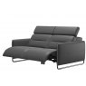 Stressless Stressless Emily 2 Seater Sofa With 2 Powered Recliners Steel Legs