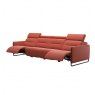 Stressless Stressless Emily 4 Seater Sofa With 2 Powered Recliners Steel Legs