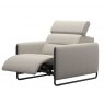 Stressless Stressless Emily 1 Seater Powered Recliner Steel Legs