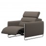 Stressless Stressless Emily 1 Seater Powered Recliner Steel Legs