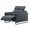 Stressless Stressless Emily 1 Seater Powered Recliner Steel Legs