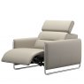 Stressless Stressless Emily 1 Seater Powered Recliner Steel Legs