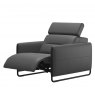 Stressless Stressless Emily 1 Seater Powered Recliner Steel Legs