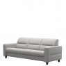 Stressless Fiona 3 Seater Sofa With Upholstered Arm