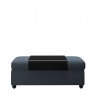 Stressless Ottoman Double Footstool With Table
