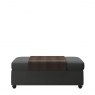Stressless Stressless Ottoman Double Footstool With Table