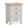Global Home Global Home Modern Country 3 Drawer Bedside Chest