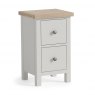Global Home Global Home Modern Country Narrow Bedside Chest