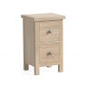 Global Home Global Home Modern Country Narrow Bedside Chest