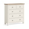 Global Home Global Home Modern Country 2 Over 3 Drawer Chest
