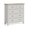 Global Home Global Home Modern Country 2 Over 3 Drawer Chest