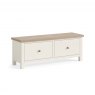 Global Home Global Home Modern Country Large 2 Drawer Bench