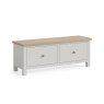 Global Home Global Home Modern Country Large 2 Drawer Bench