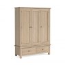 Global Home Global Home Modern Country Triple Wardrobe