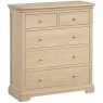 Devonshire Living Devonshire Lydford Oak 2 Over 3 Chest