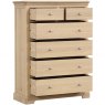 Devonshire Living Devonshire Lydford Oak 2 Over 4 Chest