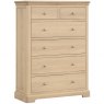 Devonshire Living Devonshire Lydford Oak 2 Over 4 Chest