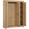 Devonshire Living Devonshire Lydford Triple Wardrobe With Shelves