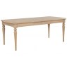 Devonshire Living Devonshire Lydford Oak Medium Extending Dining Table