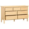 Devonshire Living Devonshire Bergen Oak 3 Over 4 Drawer Chest