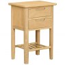 Devonshire Living Devonshire Bergen Oak 2 Drawer Bedside