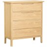 Devonshire Living Devonshire Bergen Oak 4 Drawer Chest