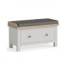 Global Home Global Home Modern Country Hallway Bench With Drawer