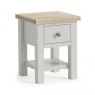 Global Home Global Home Modern Country Lamp Table With Shelf