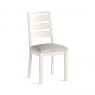 Global Home Global Home Modern Country Dining Chair Boucle White Pad