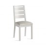 Global Home Global Home Modern Country Dining Chair Boucle White Pad