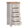 Papaya Trading Papaya Trading Chatsworth Tall Chest With 5 Drawers