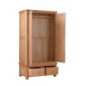 Papaya Trading Papaya Trading Chatsworth Double Wardrobe With 2 Drawers