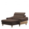 Stressless Anna Longseat With Headrest A3 Arms