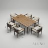 Hafren Outdoor Hafren Outdoor Hemera 6 Seater Luxury Dining Set