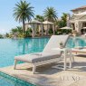 Hafren Outdoor Hafren Outdoor Dasia Luxury Outdoor Sun Lounger With Table