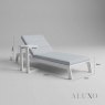 Hafren Outdoor Hafren Outdoor Dasia Luxury Outdoor Sun Lounger With Table