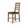 Corndell Bergen Brown PU Leather Dining Chair