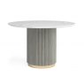 Corndell Isabella Round Dining Table Marble Top