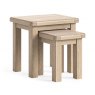 Corndell Normandy Whitewash Nest Of Tables