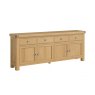 Corndell Normandy 4 Drawer 4 Door Sideboard Natural