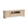 Corndell Normandy Whitewash Large TV Unit