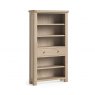 Corndell Normandy Whitewash Large Bookcase