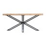 Carlton Furniture Carlton Furniture Sleeper Wood Dining Table With Open X Leg