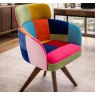Vintage Sofa Company Linby Chair In Patchwork Antique Swivel Legs