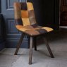 Vintage Sofa Company Vintage Sofa Company Atlanta Chair In Patchwork Leather