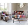 Vintage Sofa Company Morgan Leather/Wool Patchwork 2 Seater Sofa