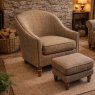 Vintage Sofa Company Alba Chair In Harrington Tweed