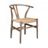 Carlton Furniture Carlton Furniture Holcot Rattan Wishbone Dining Chair