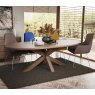 Carlton Furniture Carlton Furniture Barkington Oval Dining Table X Pedestal Base